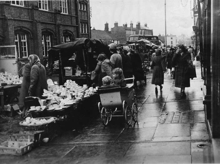 Tuesday market, early 1950s
